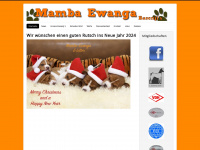 mamba-ewanga.de Webseite Vorschau