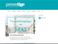 presstige.org Webseite Vorschau