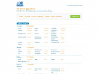 jobmonitor.com Webseite Vorschau