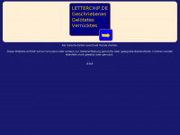 letterchip.de Webseite Vorschau