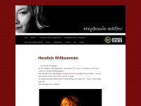 stephanie-mueller.com Webseite Vorschau