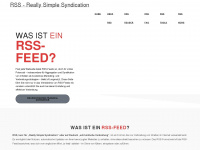 was-ist-rss.de Webseite Vorschau