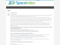 spaceindex.de Webseite Vorschau