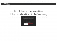 filmblau.de Webseite Vorschau