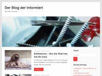 bloggwerk.de Webseite Vorschau