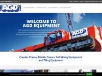 agd-equipment.co.uk Webseite Vorschau