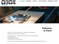 wewo-werkzeugbau.de Webseite Vorschau