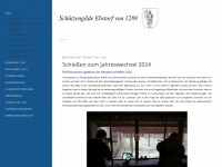 schuetzengilde-ebstorf.de Webseite Vorschau