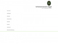 schuetzenverein-soegel.de Webseite Vorschau
