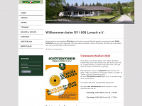 sv1958lorsch.de Webseite Vorschau