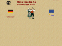 hans-von-der-au.de Webseite Vorschau