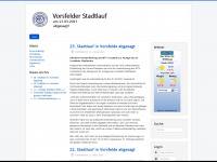 vorsfelder-stadtlauf.de Webseite Vorschau