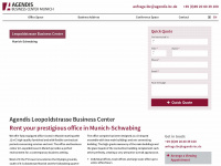 leopoldstrasse-bc.de Webseite Vorschau