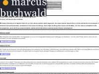 marcus-buchwald.de Webseite Vorschau