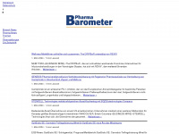 pharmabarometer.de Webseite Vorschau