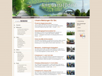 gartz.de Webseite Vorschau
