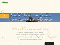 landhauscafe.com Webseite Vorschau