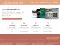 textworks.eu Webseite Vorschau