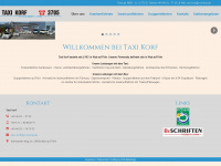 taxi-korf.com Webseite Vorschau
