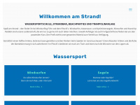 windsurfing-foehr.com Webseite Vorschau