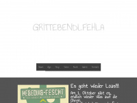 grittebendlfehla.com Webseite Vorschau