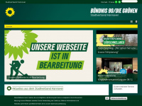 stadtverband-gruene-hannover.de Webseite Vorschau