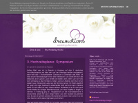 weddingsbydreamotions.blogspot.com Webseite Vorschau