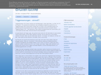 bluetenstille.blogspot.com Webseite Vorschau
