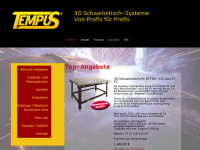 tempus-online.com Webseite Vorschau