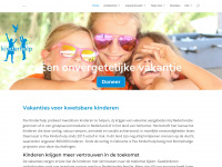 paxkinderhulp.nl Webseite Vorschau