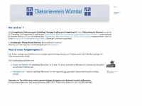 diakonieverein-wuermtal.de Webseite Vorschau