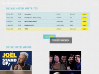 joelvonmutzenbecher.ch Webseite Vorschau