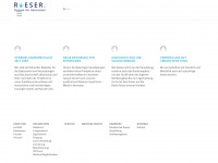 roeser-decoration.com Webseite Vorschau