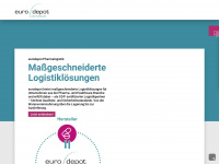 eurodepot-logistik.de Webseite Vorschau