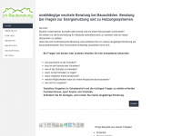 jm-bauberatung.ch Webseite Vorschau
