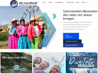 wec-international.de Webseite Vorschau