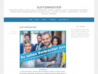 justizministerblog.wordpress.com Webseite Vorschau