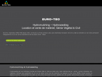 euro-tec.fr Webseite Vorschau