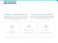 service-solution.ch Webseite Vorschau