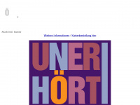 unerhoert-wuppertal.de Webseite Vorschau