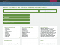 ausbildungs-jobs.ch Webseite Vorschau