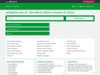 sanktgallen-jobs.ch Webseite Vorschau