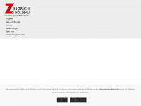 zingrich-holzbau.ch Webseite Vorschau