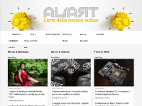 aliart.it Webseite Vorschau