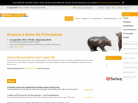 boersentag.ch Webseite Vorschau