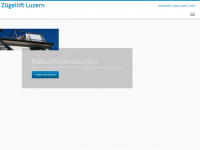zuegellift-luzern.ch Webseite Vorschau