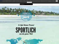 fitness-around-the-world.com Webseite Vorschau