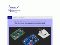 abraham-modellelektronik.de Webseite Vorschau