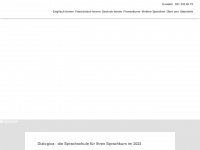 dialogica-sprachschule.ch Webseite Vorschau
