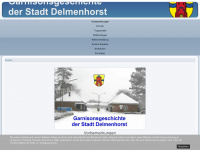 garnisonschronik-delmenhorst.de Webseite Vorschau